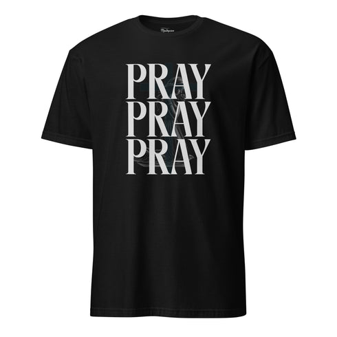 PRAY PRAY PRAY T-Shirt Christian Bible Verse T-Shirt